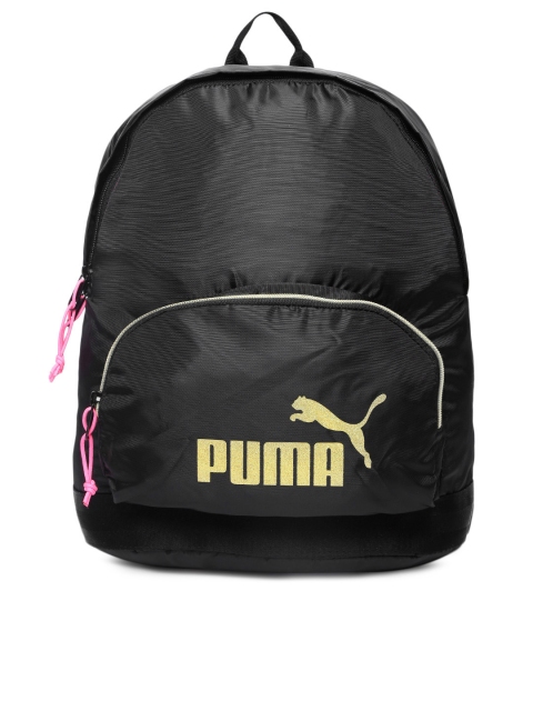

Puma Women Black Solid Core Seasonal Laptop Backpack