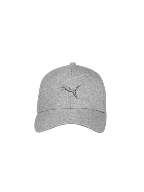 

Puma Unisex Grey Solid Baseball Cap