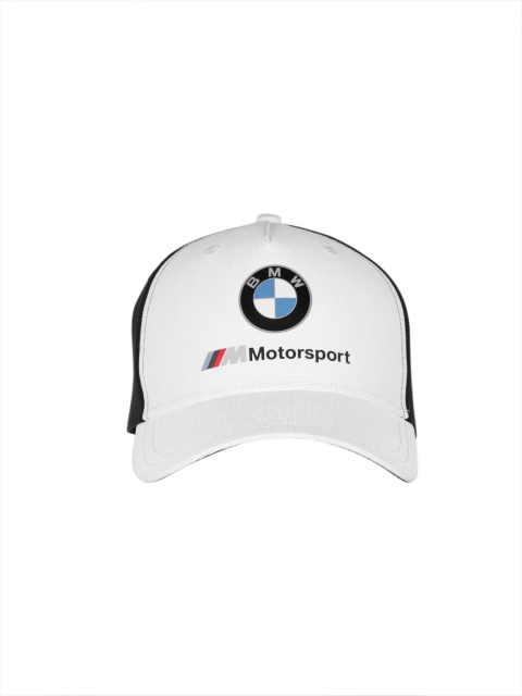 

Puma Unisex White & Black Colourblocked BMW Baseball Cap