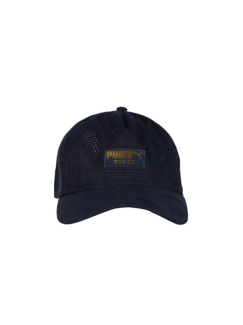

Puma Unisex Navy Blue Solid Baseball Cap