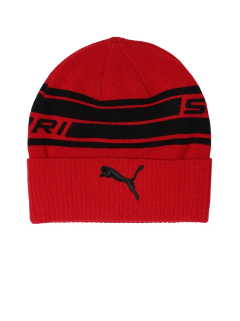 

PUMA Motorsport Unisex Red Printed Beanie