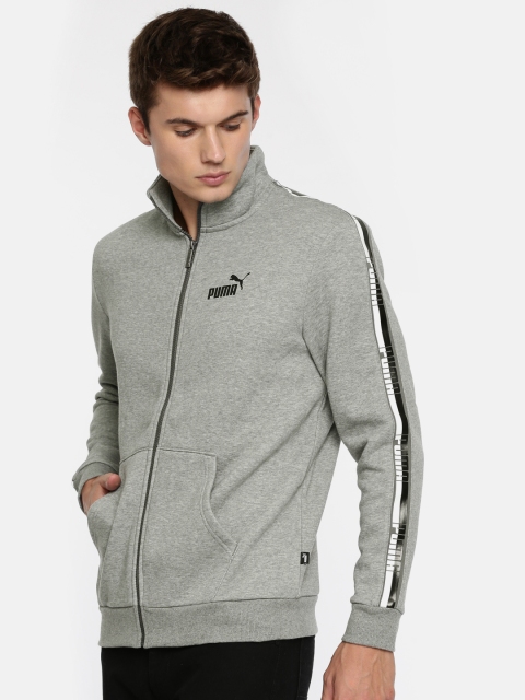 

Puma Grey ELEVATED ESS Tape Hooded Sweatshirt