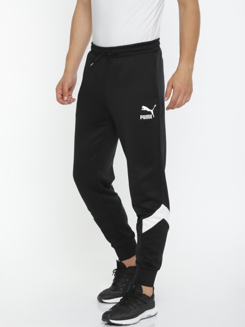Puma Men Black Solid Classics MCS Joggers