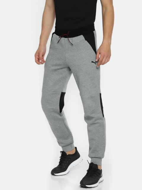 

PUMA Motorsport Men Black & Grey Colourblocked Scuderia Ferrari Sweat Pants cc