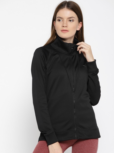 

Puma Women Black Solid Explosive Warm Up Jacket