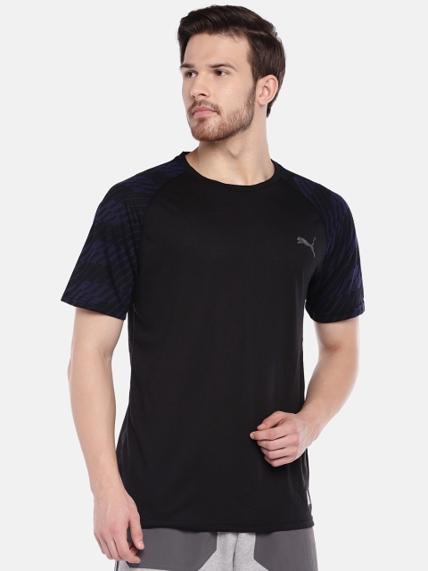 

Puma Men Black Solid A.C.E. drirelease Graphic DRY-CELL T-shirt