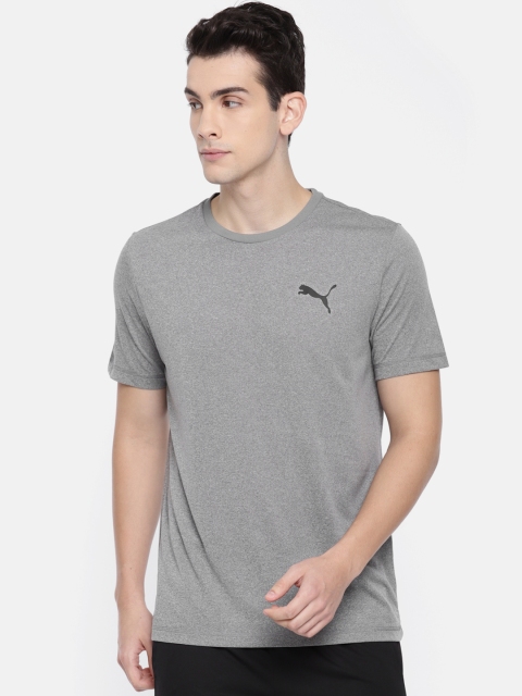 

Puma Men Grey Melange ESS Active Tee T-shirt