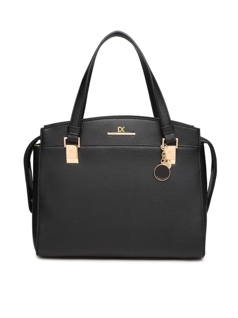 

Diana Korr Black Textured Handheld Bag
