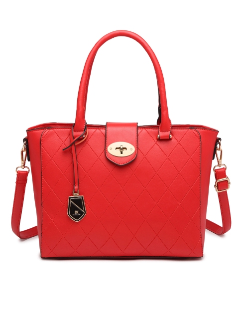 

Diana Korr Red Solid Handheld Bag