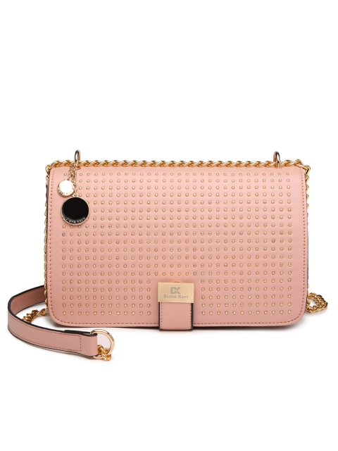 

Diana Korr Pink Solid Sling Bag
