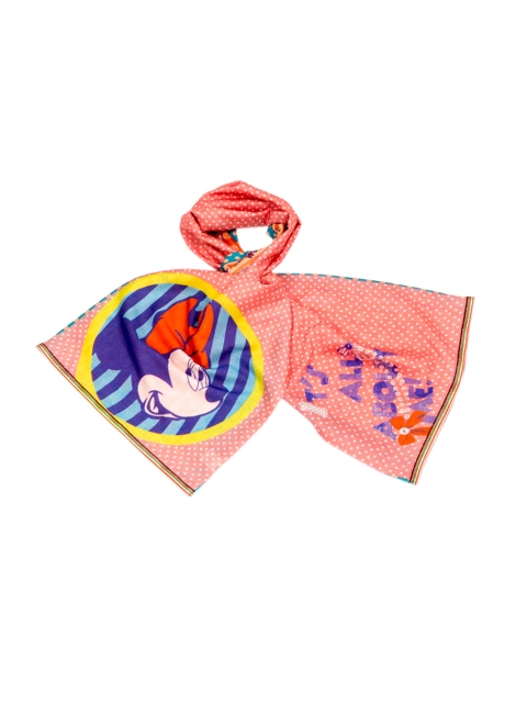 

Disney by SHINGORA Coral Printed Scarf