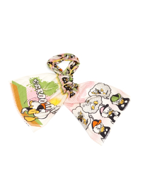 

Disney by SHINGORA Multicoloured Printed Scarf, Multi