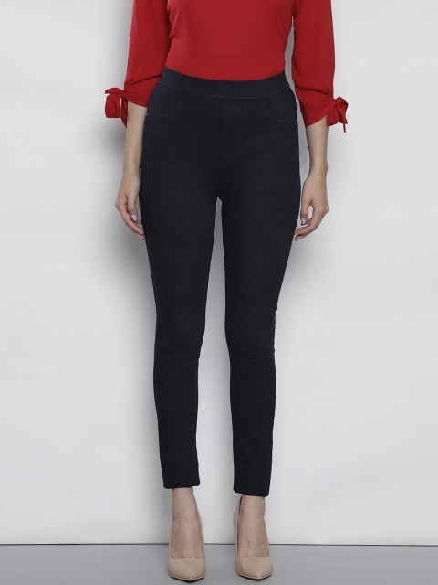 

DOROTHY PERKINS Women Navy Blue Solid Jeggings