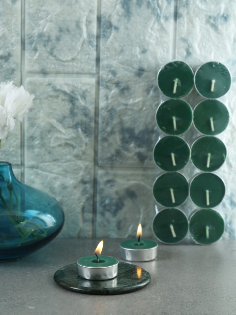 

Resonance Set of 30 Green Aromatic Tea Light Candles