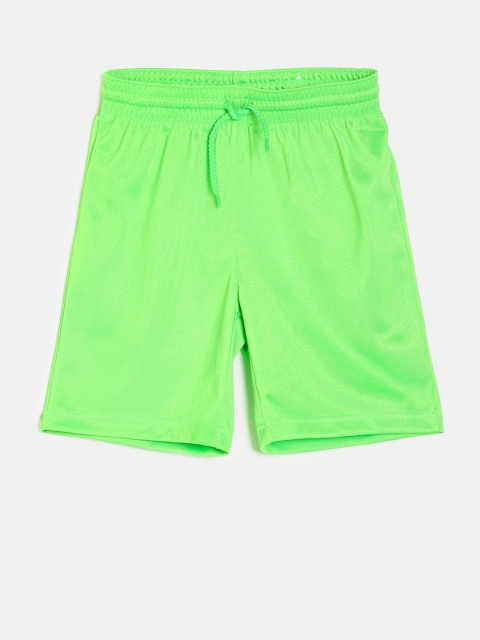 

The Childrens Place Boys Green Solid Regular Fit Regular Shorts