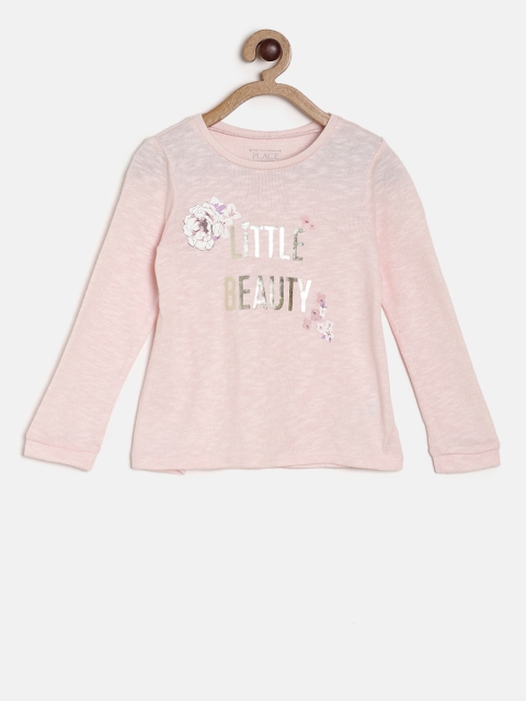 

The Childrens Place Girls Pink Printed Top