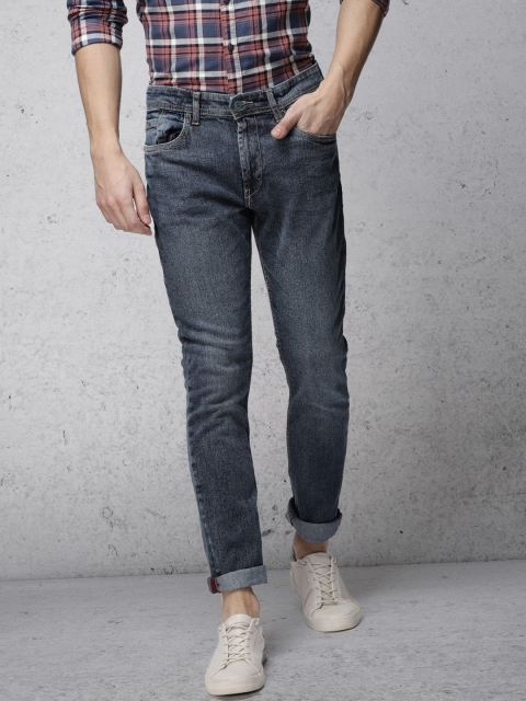 

Ecko Unltd Men Blue Super Slim Fit Mid-Rise Clean Look Stretchable Jeans