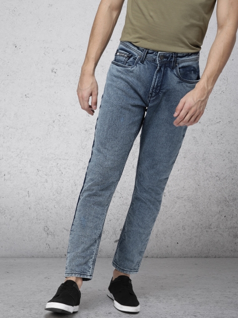 

Ecko Unltd Men Blue Tapered Fit Mid-Rise Clean Look Stretchable Jeans