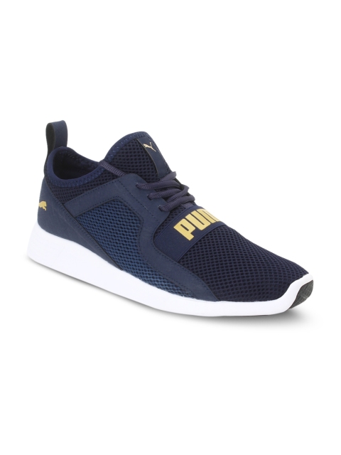 

Puma Men Navy Blue Abiko Sneakers