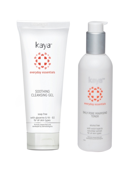 

Kaya Skin Clinic Cleansing Gel & Minimising Toner, White