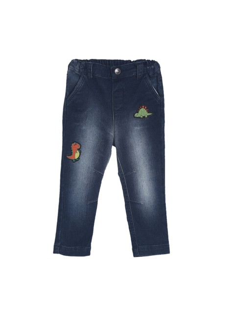 

MINI KLUB Boys Blue Regular Fit Mid-Rise Clean Look Stretchable Jeans