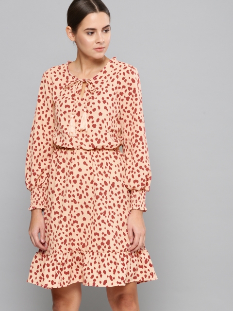 

Chemistry Pink Printed Blouson Dress