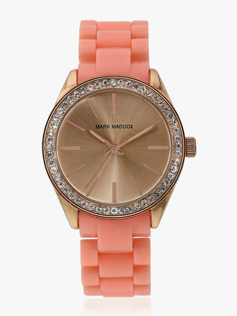 

MARK MADDOX Women Brown Analogue Watch