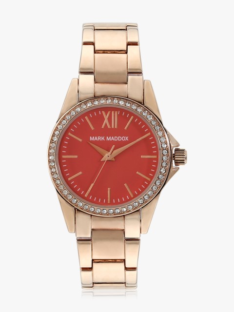 

MARK MADDOX Women Rose Gold Analogue Watch