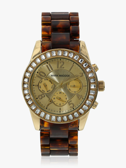 

MARK MADDOX Women Brown Analogue Watch MP3014-25