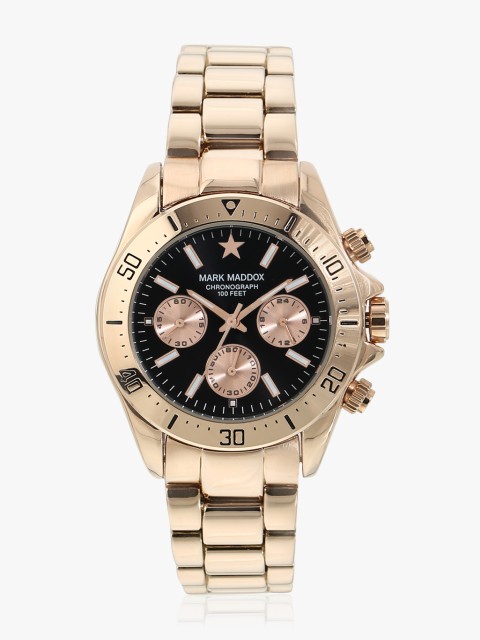 

MARK MADDOX Men Black Analogue Watch