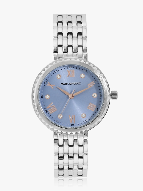 

MARK MADDOX Women Silver-Toned Analogue Watch MM7018-33