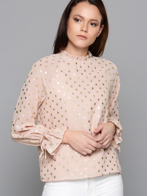 

Chemistry Women Pink Printed Top