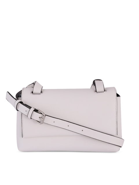 

London Rag Off-White Solid Sling Bag