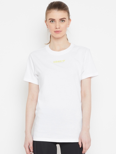 

ADIDAS Originals Women White T-Shirt