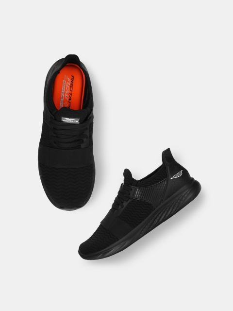 

Red Tape Men Black Walking Shoes