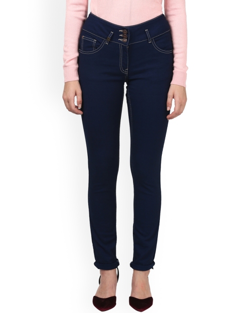 

Park Avenue Woman Blue Skinny Fit Mid-Rise Clean Look Stretchable Jeans