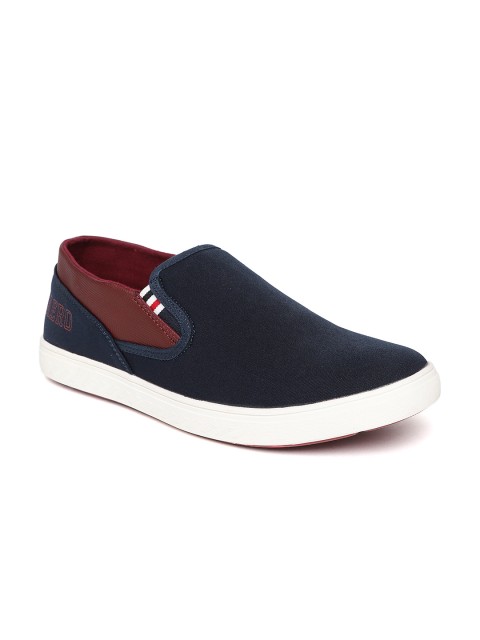 

Aeropostale Men Navy Blue Slip-On Sneakers
