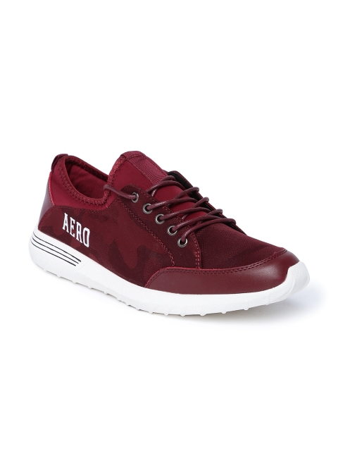 

Aeropostale Men Maroon Marcus Sneakers