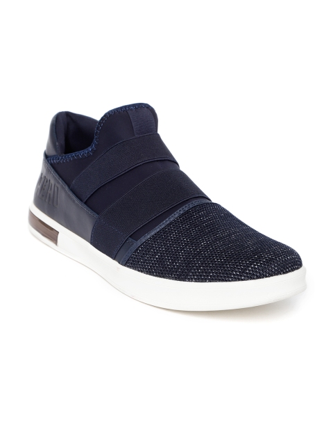 

Aeropostale Men Navy Blue Slip-On Sneakers