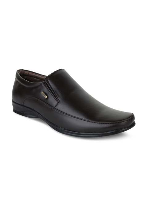 

Fortune Men Coffee Brown Formal Slip-On Shoes