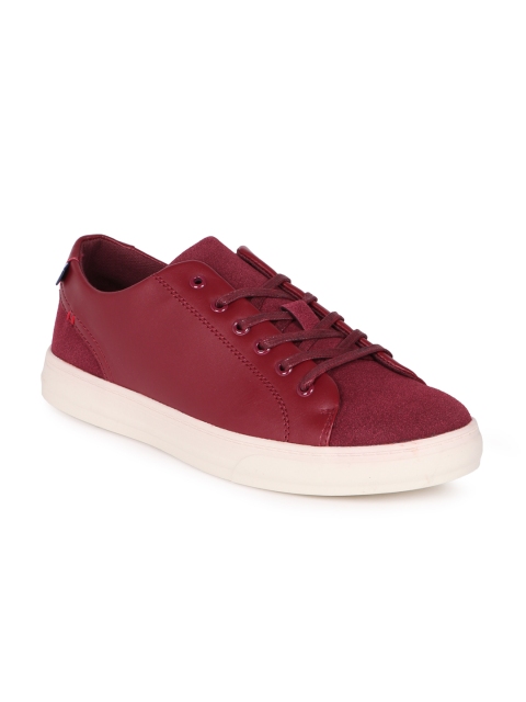 

Arrow Men Burgundy Sneakers