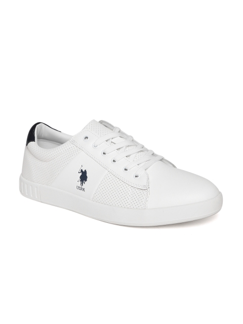 

U.S. Polo Assn. Men White Sneakers