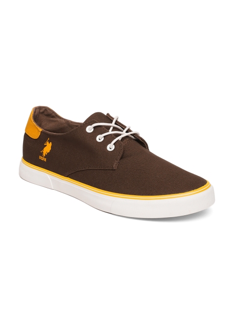

U.S. Polo Assn. Men Brown NEZ Sneakers