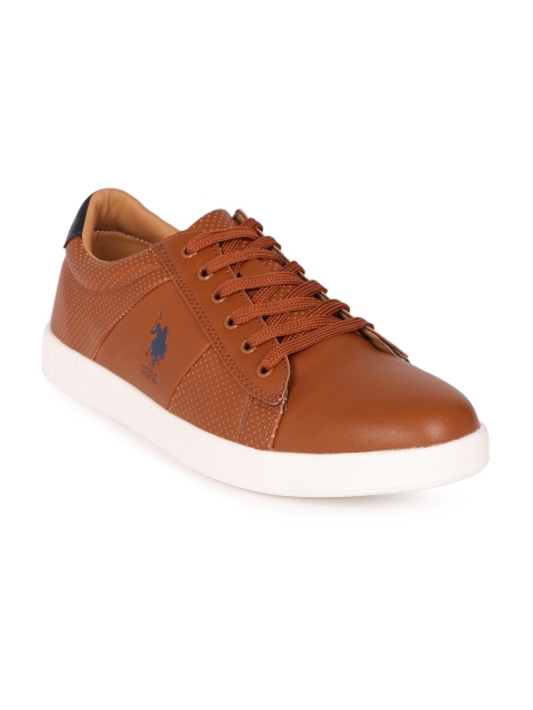 

U.S. Polo Assn. Men Tan Sneakers