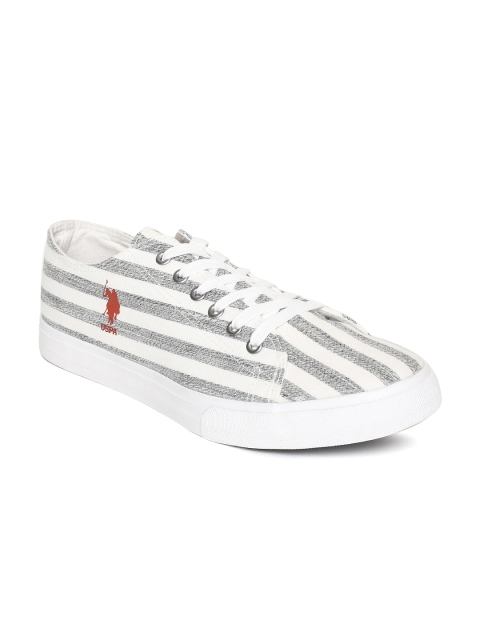 

U.S. Polo Assn. Men Grey AZTECA Sneakers
