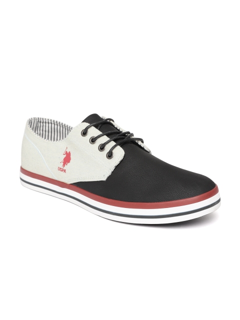 

U.S. Polo Assn. Men Black Sneakers