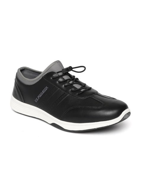 

U.S. Polo Assn. Men Black Sneakers