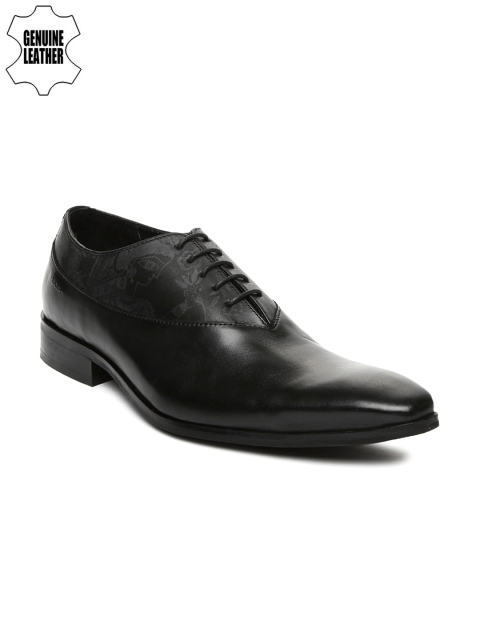 

Ruosh Wedding Men Black Oxford Shoes