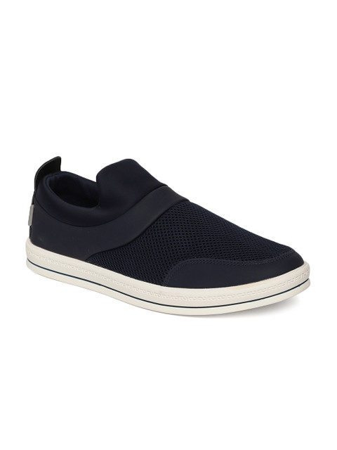 

Flying Machine Men Navy Blue Eric Slip-On Sneakers