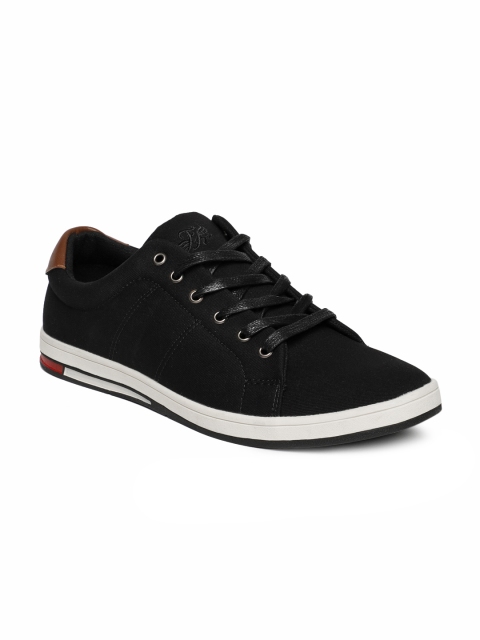 

Flying Machine Men Black Justin Sneakers